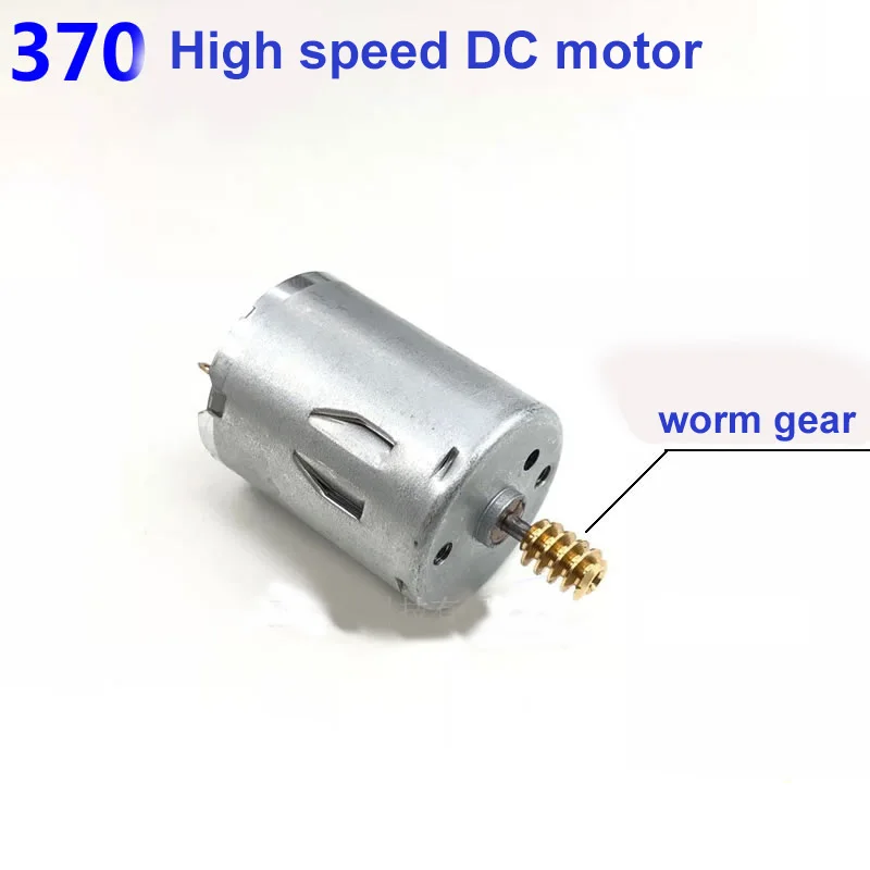 

RS370 24 V 13500RPM Electric Motor High Speed 24V Motor Gearbox Accessories for Children Ride On Car Wheels Replacement Parts