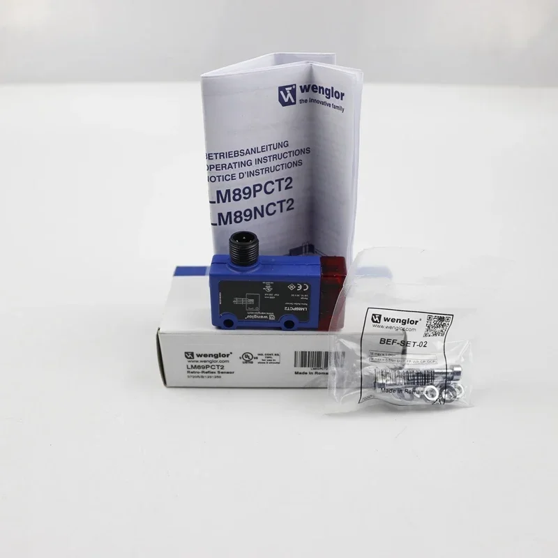 LM89PCT2 Wenglor зеркальный отражающий датчик с выходным режимом-PNP подходит для любых