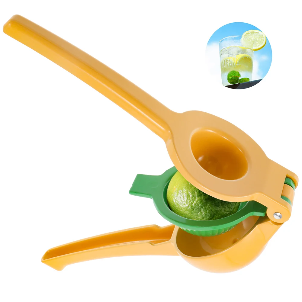 

Metal 2 In 1 Lemon Lime Squeezer Hand Juicer Lemon Squeezer Max Extraction Manual Citrus Juicer Aluminum Alloy