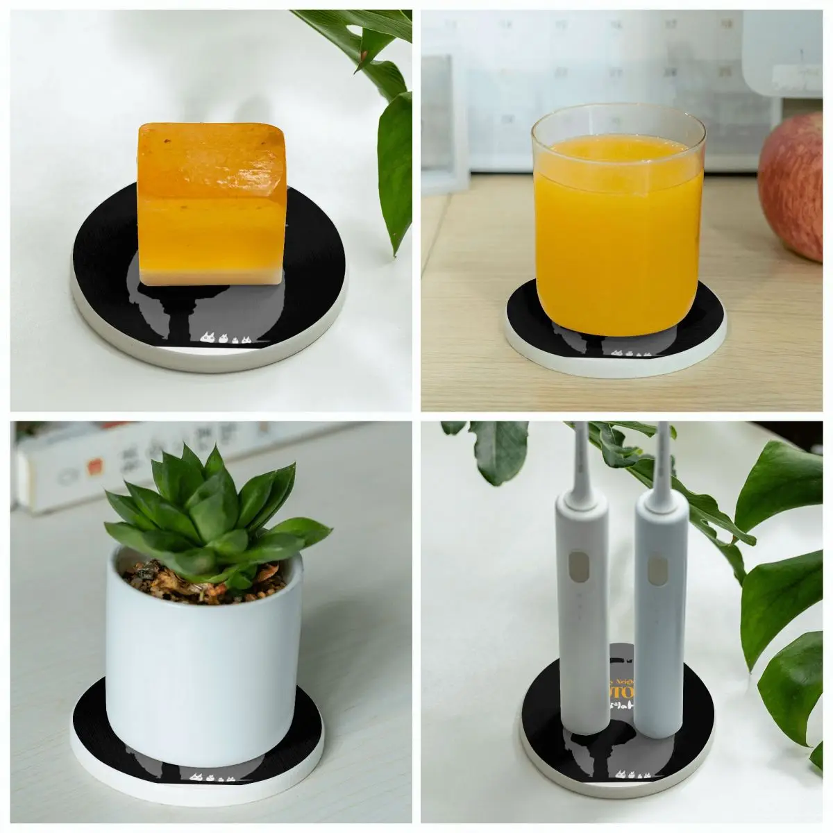 4 шт. подставки для чашки Мой сосед Тоторо нескользящий коврик подставка