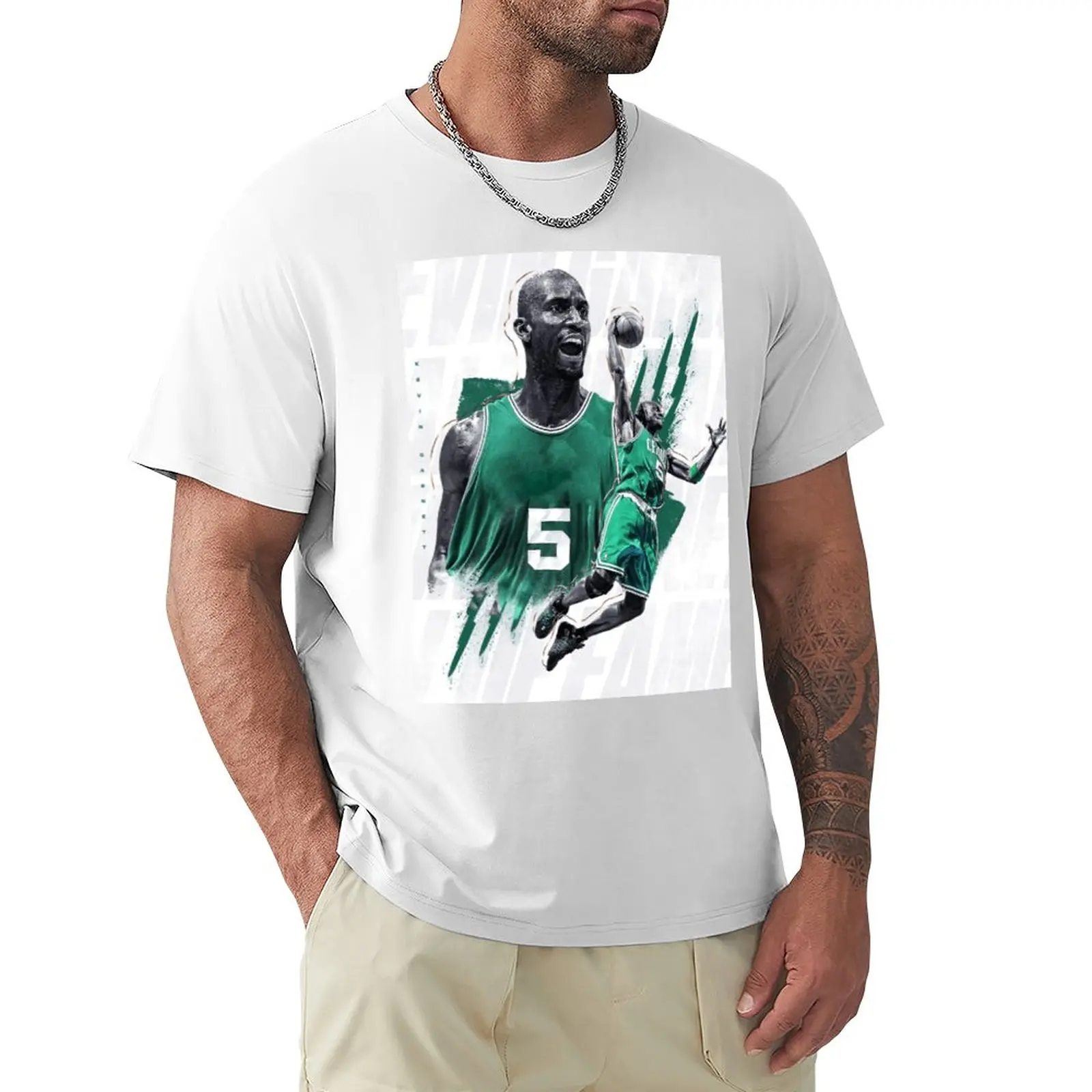 

Tshirt Kevins And Garnetter KG The BIG TICKET Da Kid 2023 Basketball Stars (11) Basketballer Gift Movement Novelty Title Trave