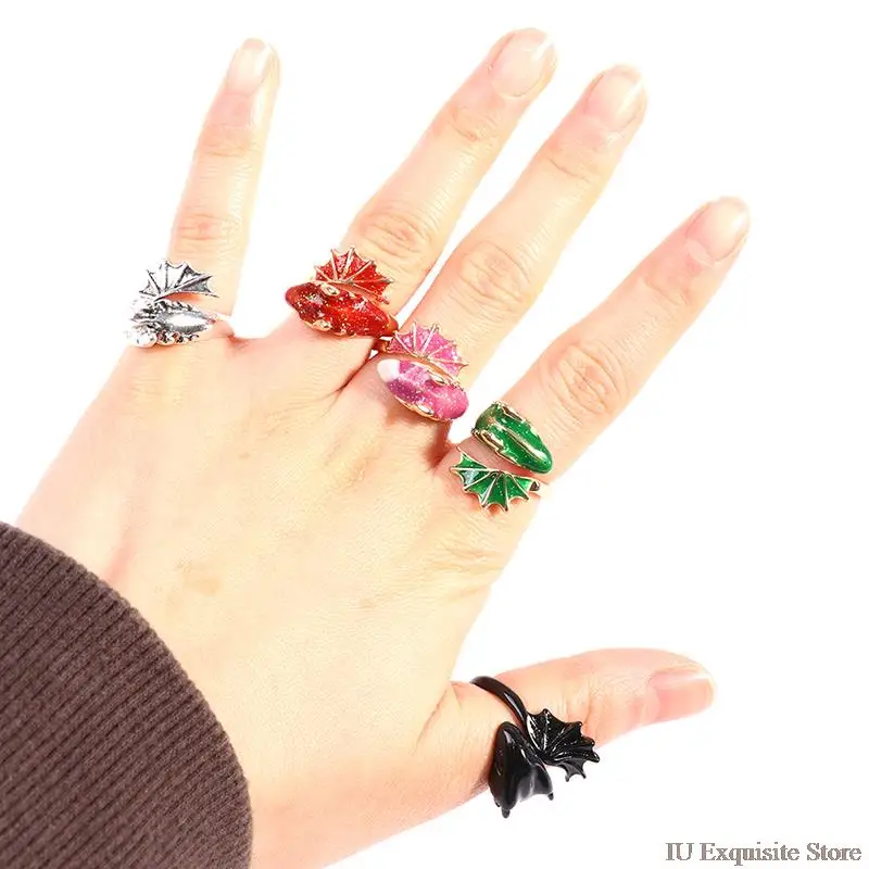 1 шт. женское кольцо с эмалью |