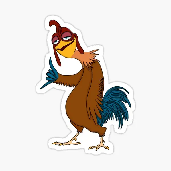 Наклейки с курицей Джо 5 шт. для ноутбука бутылки водой мультфильм аниме