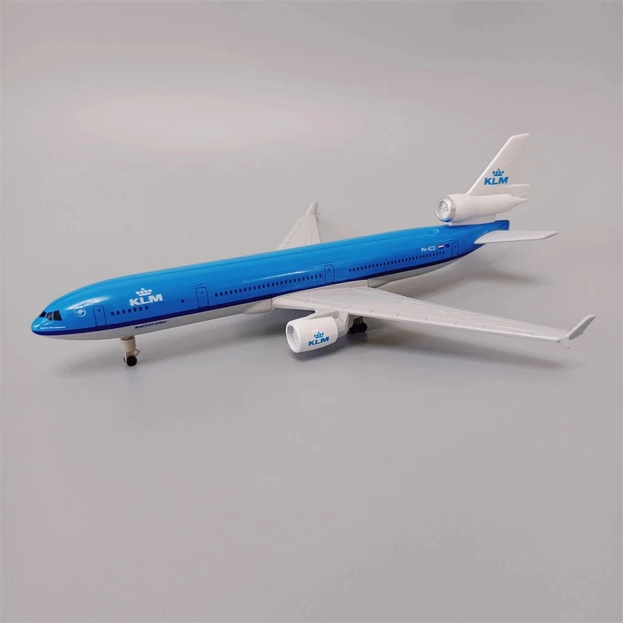Новинка, модель самолета из металлического сплава 20 см лм авиакомпании Нидерланды, модель самолета с колесами w