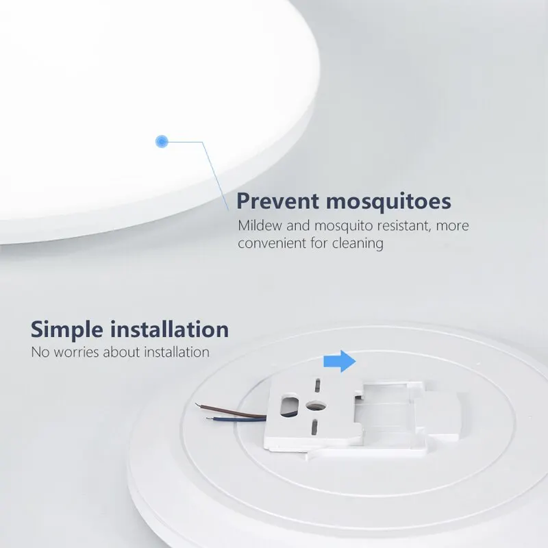 Marpou умный потолочный светильник RGB CCT APP Control 370 мм 300 18-54 Вт 220 В окружающий свет для