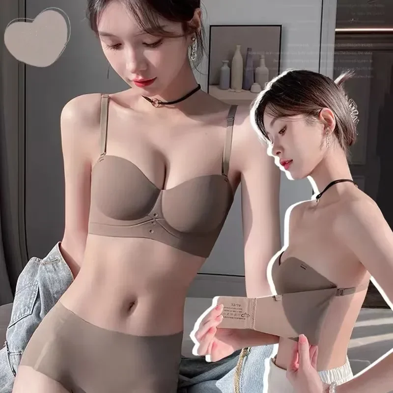 

Пуш-ап дышащее женское нижнее белье без бретелек