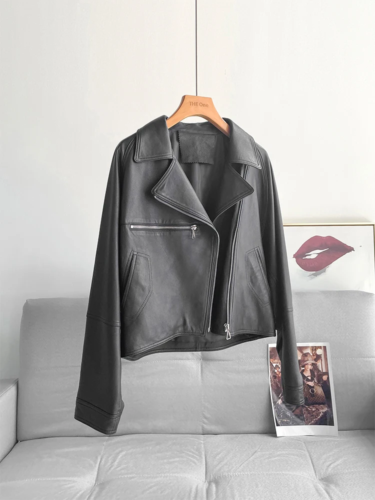 Рисунок 2 - Короткая мотоциклетная кожаная куртка