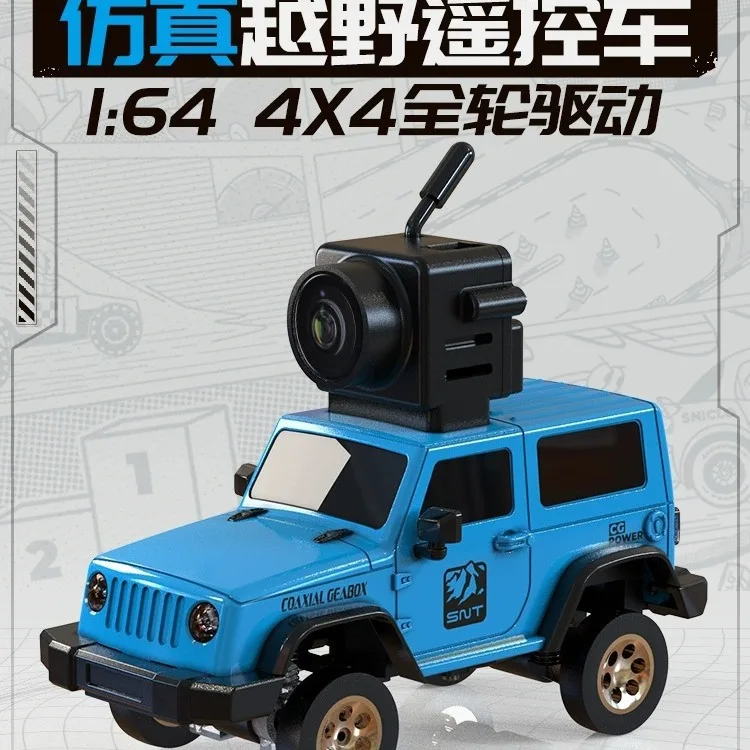 Sniclo Wireless Fpv Remote Control Car Rc Four-Wheel Drive Climbing Toy Boy Off-Road Vehicle Birthday Gift Wrangler
