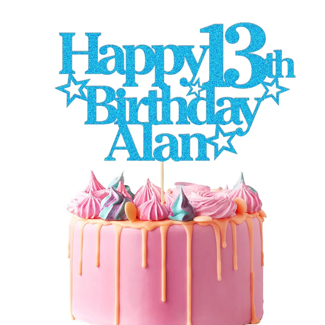 Персонализированный Топпер для торта индивидуальная фотография с любым именем