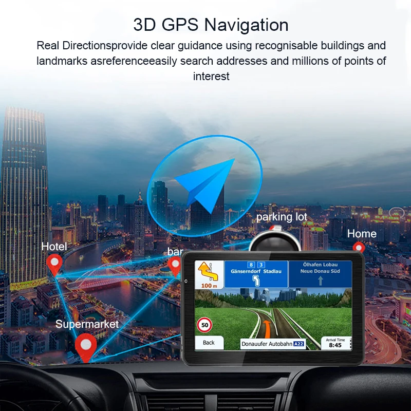 Возможности GPS-навигации