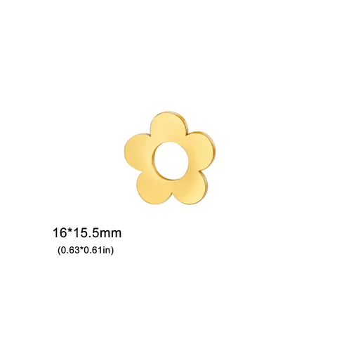 EUEAVAN Подвески цветочные из нержавеющей стали 1 шт.