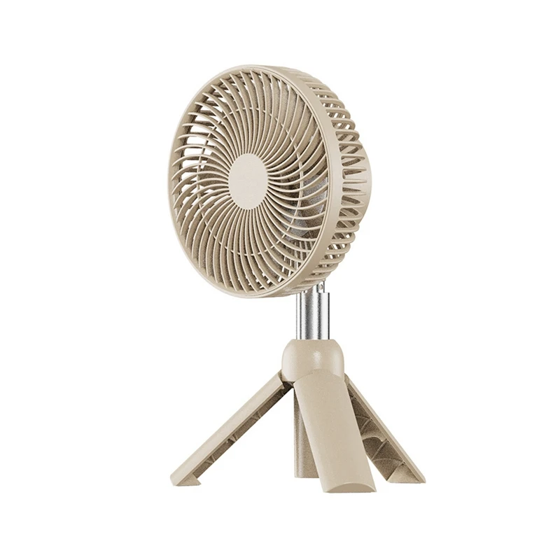 

Portable Fan Outdoor Fan Cooling Fan Rechargeable Mini Folding Telescopic 4000Mah Electric For Household Office-C