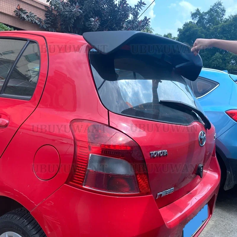Для Toyota Yaris 2008 2009 2010 2011 2012 2013 задняя губа багажника высококачественный спойлер из