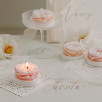 valentines day fragrance candle romantic birthday gifts austin rose flower aromatherapy scene soy wax supplies home decoration