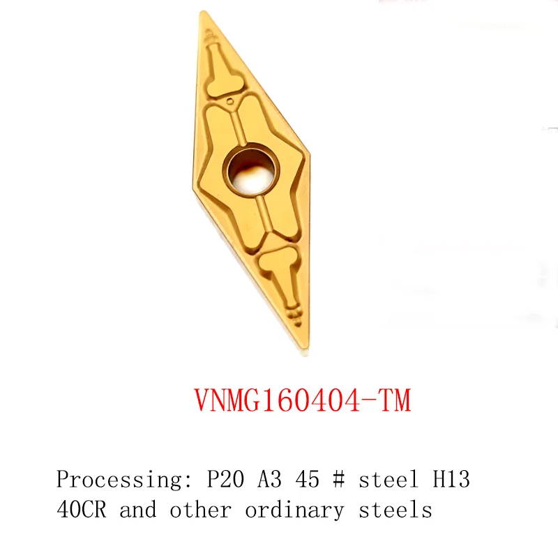YRFL 5 шт. 35 ° CNC вставка VNMG 160404 08 алмазные острые вставки из нержавеющей стали
