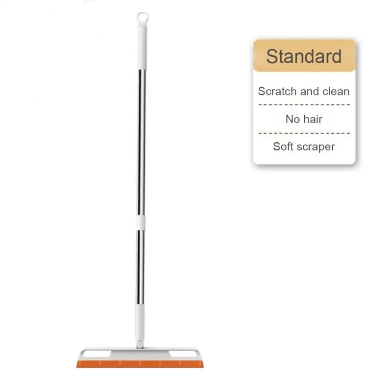 

Household Broom Sweeping Brush Floor Cleaning Broom Hand Silicone Window Washing Wiper For Bathroom Clean Tools Pet Hair Dust