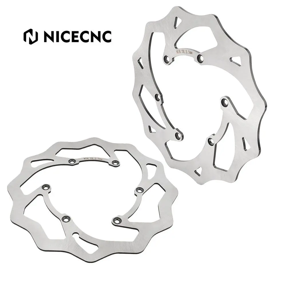 NICECNC 240mm 260mm Front Rear Brake Disc for Beta RR XTrainer 125 150 200 250 300 350 400  498 2013-2022 Motorcycle Accessories