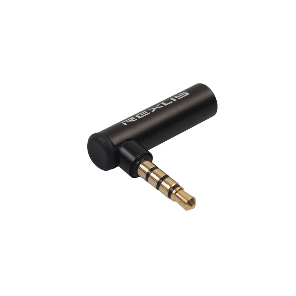 

Audio Adapter, Gold Plated 3.5mm Stereo Male To 3.5mm Stereo Female Right 24K Gold Plated Connector Resist Corrosion