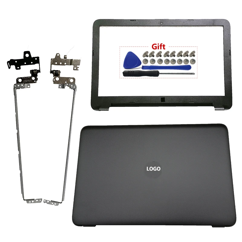 Совершенно новая задняя крышка ЖК-дисплея ноутбука/передняя рамка/петли для HP 15-AC