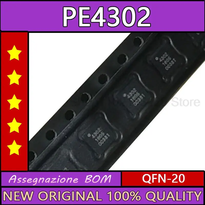 

PE4302 4302 QFN-20 Новинка