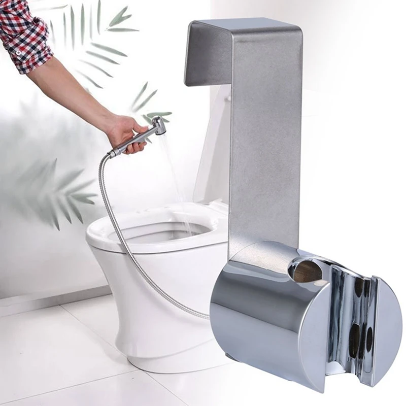 

Бытовой кронштейн для душа и ванной комнаты, держатель для распылителя унитаза, основа для сиденья с фиксированным крючком