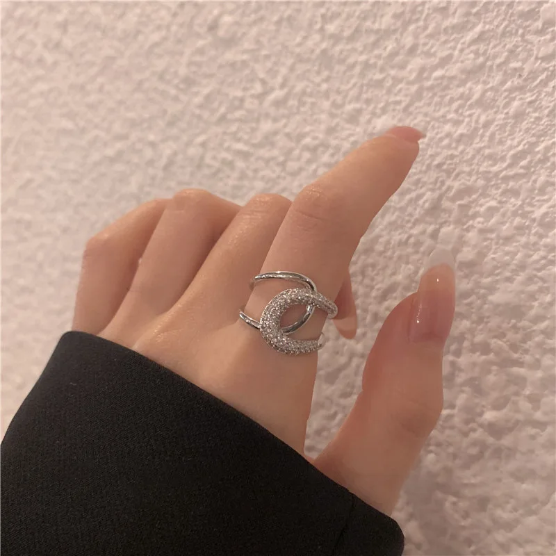 

Womens Rings Womens Luxury Jewelry Geometric Butterfly Ring Adjustable Opening Korean Fashion Accessories Valentines Day Present