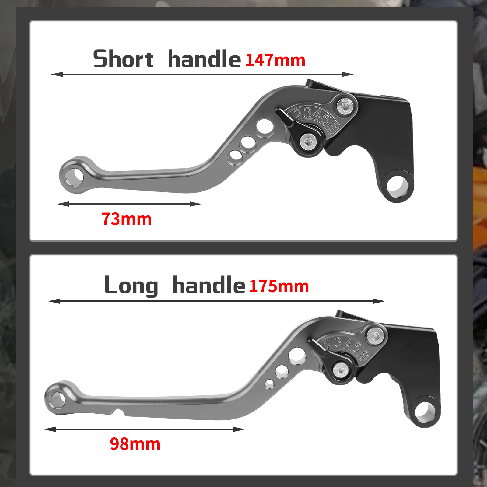Короткие/длинные рычаги тормозной муфты MT07 MT09 2014-2021 для Yamaha FZ1 FAZER FZ6R FZ8 XJ6 FZ6 MT-07 09