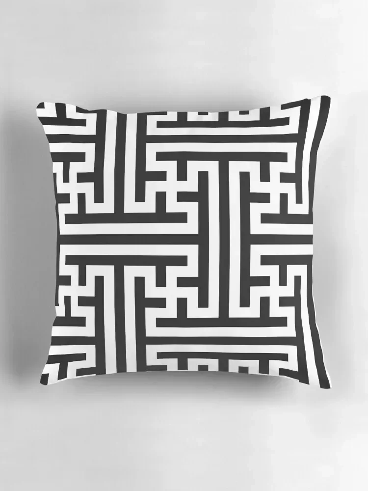 Необычная традиционная подушка со свастичным узором чехлы для диванов гостиной