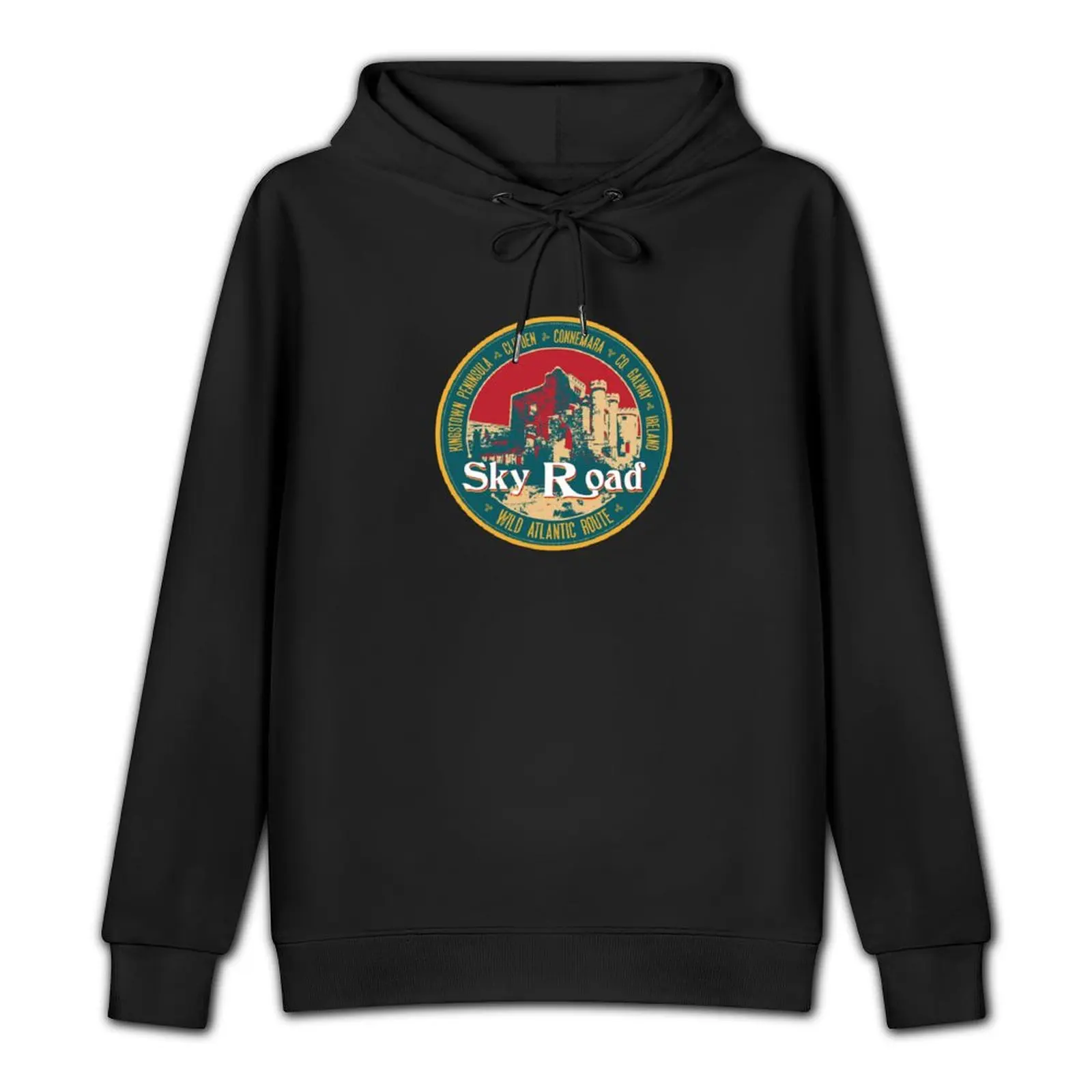 Wild Atlantic Way Sky Road Clifden Connemara Galway Ireland пуловер с наклейками мужская одежда толстовка
