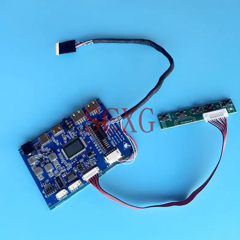 

Fit BT140GW01 Kit DIY Laptop Monitor Mini HDMI-Compatible PCB 862 Driver Controller Board 14" 40-Pin LVDS 1366*768 TYPE-C 2-USB