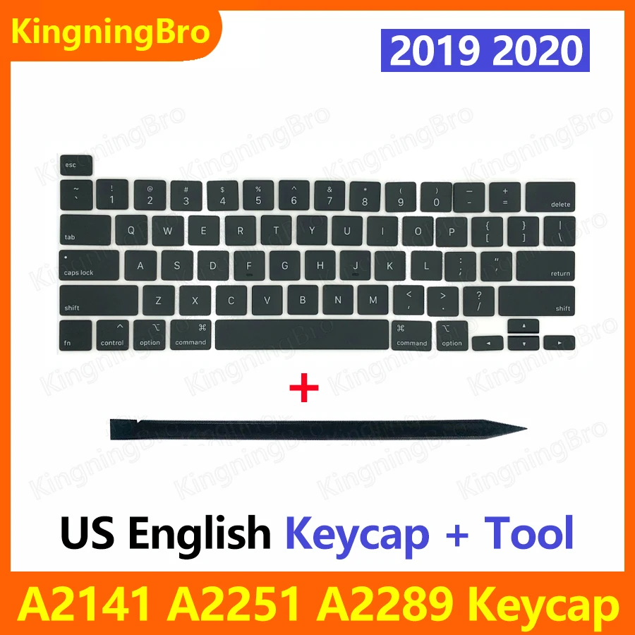 Новые сменные колпачки для клавиш Macbook Pro Retina 13 &quot16" A2141 A2251 A2289 английская