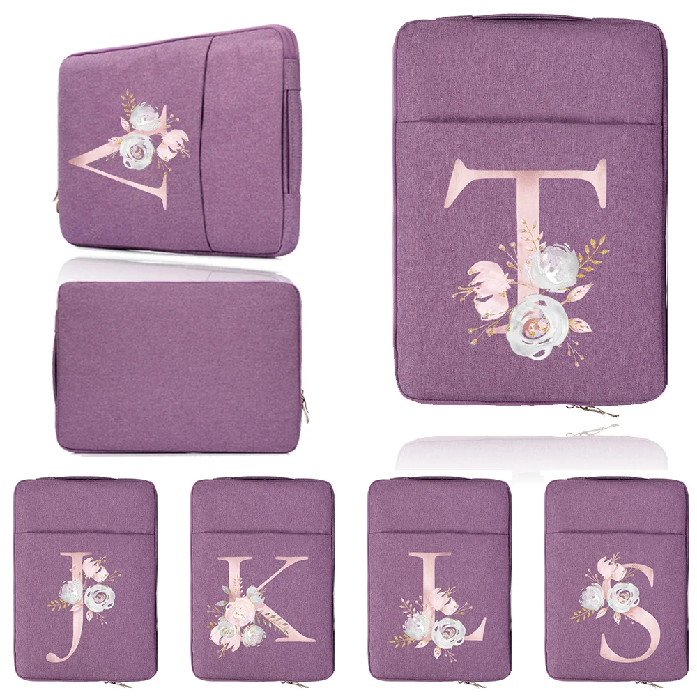 

Сумка-тоут для ноутбука, 11/13/15 дюймов, с цветами