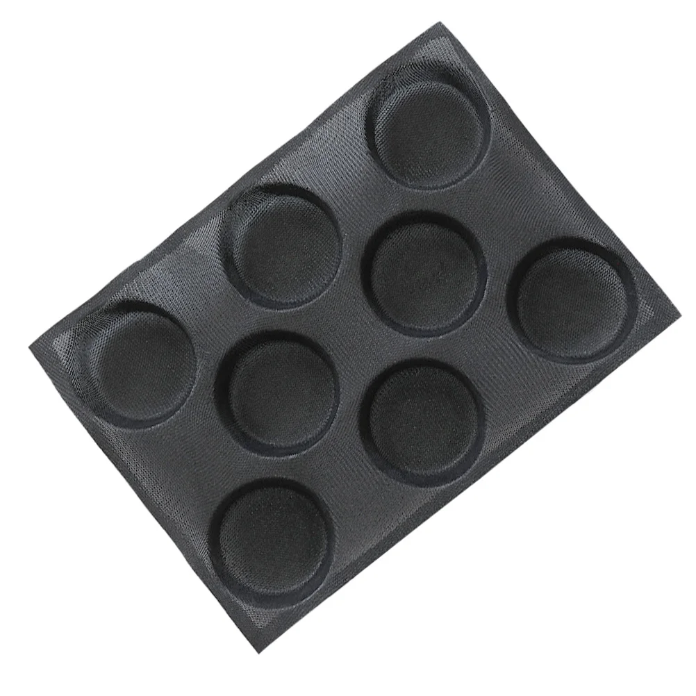 

Pan Molds Silicone Bread Bun Baking Mold Burger Cake Formsloaf Pans Muffin Perforated Round Sheetsstick Non Fondant Doughnut