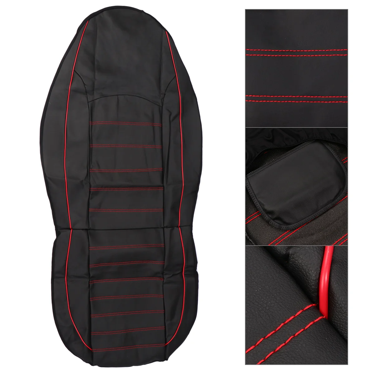 

2pcs Car Seat Cover Seat PU Protection Cover Car Interior Decor