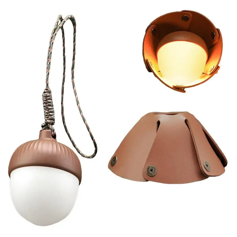 

Pine Cone Pendant Light DIY Expressions Camping Lights Bedside Light For Reading Outdoor Lightweight Tent Light Small Portable