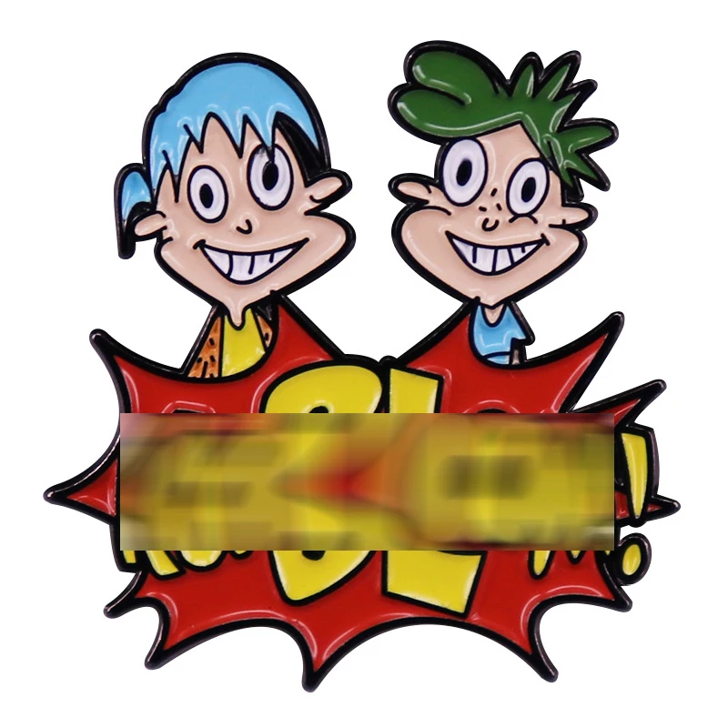 

A1800 Funny Cartoon Enamel Pins Lapel Pins for Backpack Women's Brooches on Clothes Anime Briefcase Badges Fashion Accessories