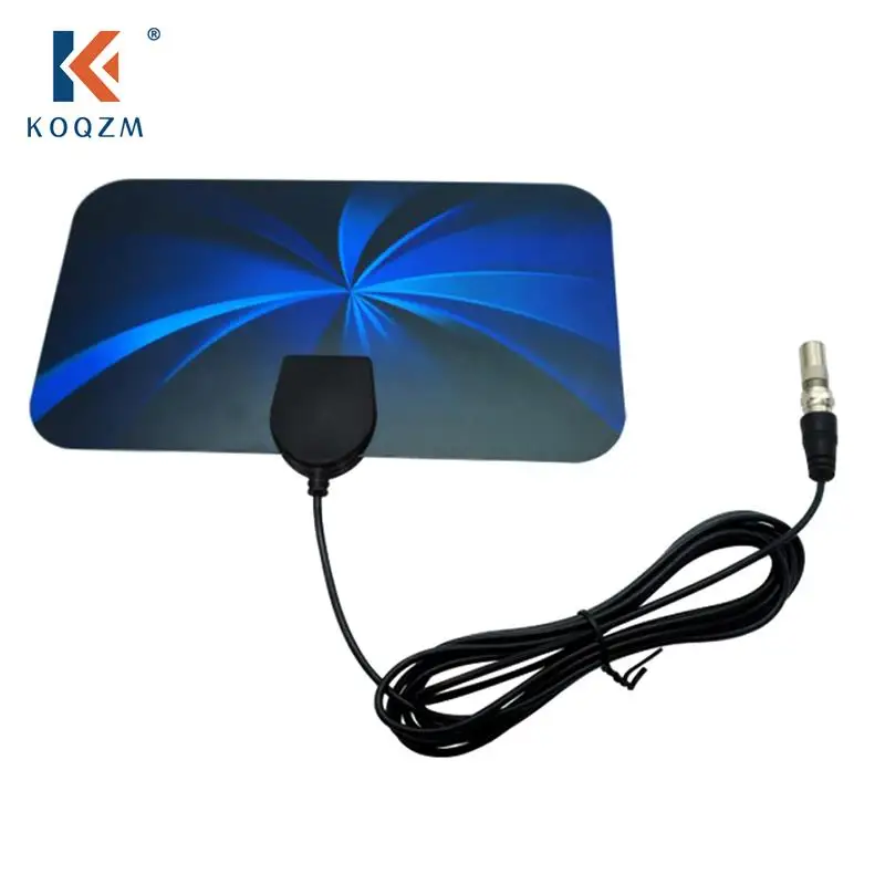 

Indoor Digital TV Antenna 4K 1080P HDTV Antenna For Long 3000 Miles Range High Gain HD VHF UHF with amplifier Receiver