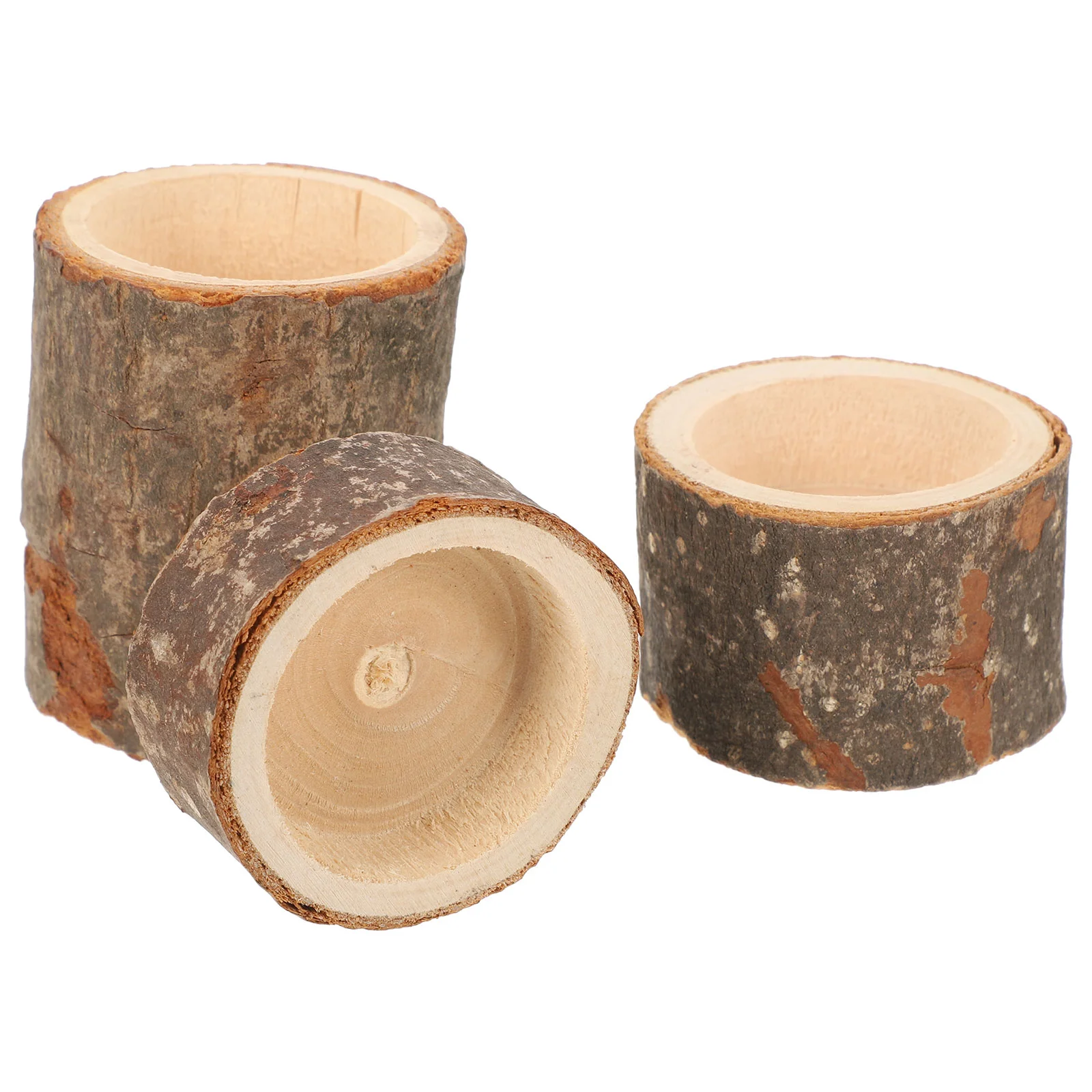 

3pcs Modern Style Elegant Household Tea Holder Desktop Candlestick Holder Tealight Holder for Wedding Tea