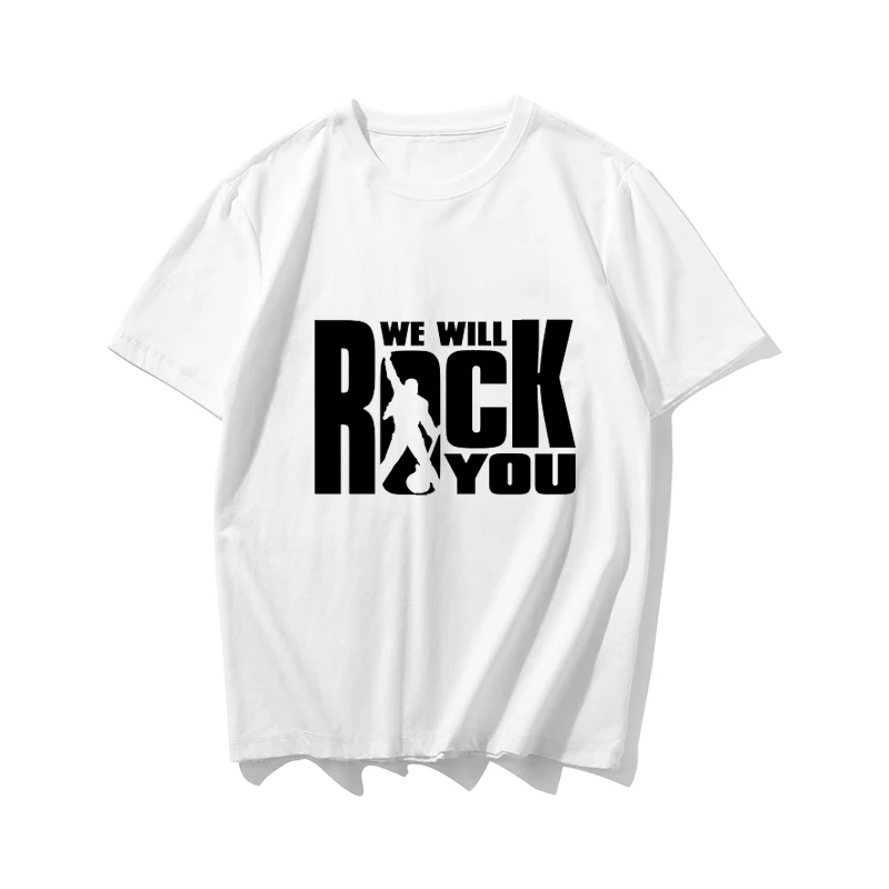 

2022 модная мужская футболка, летняя мужская футболка, Queen Rock Band, Freddie, мужские брендовые топы, футболки унисекс, большая спортивная одежда