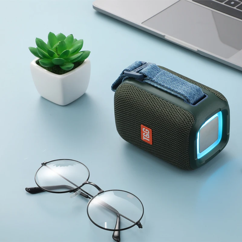 

Беспроводная Bluetooth-Колонка TG339, портативная аудиоткань, креативная новая карта, U-диск, FM-радио, подарок, уличный динамик для занятий спортом ...