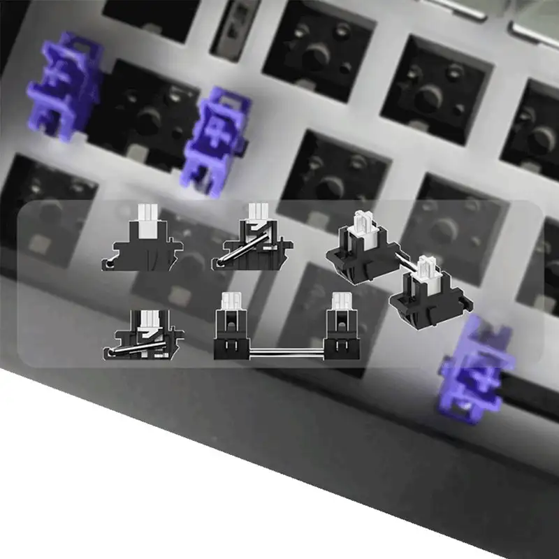 Набор для клавиатуры M1W Multi-Mode Barebone Kit 75% механическая алюминиевая клавиатура с