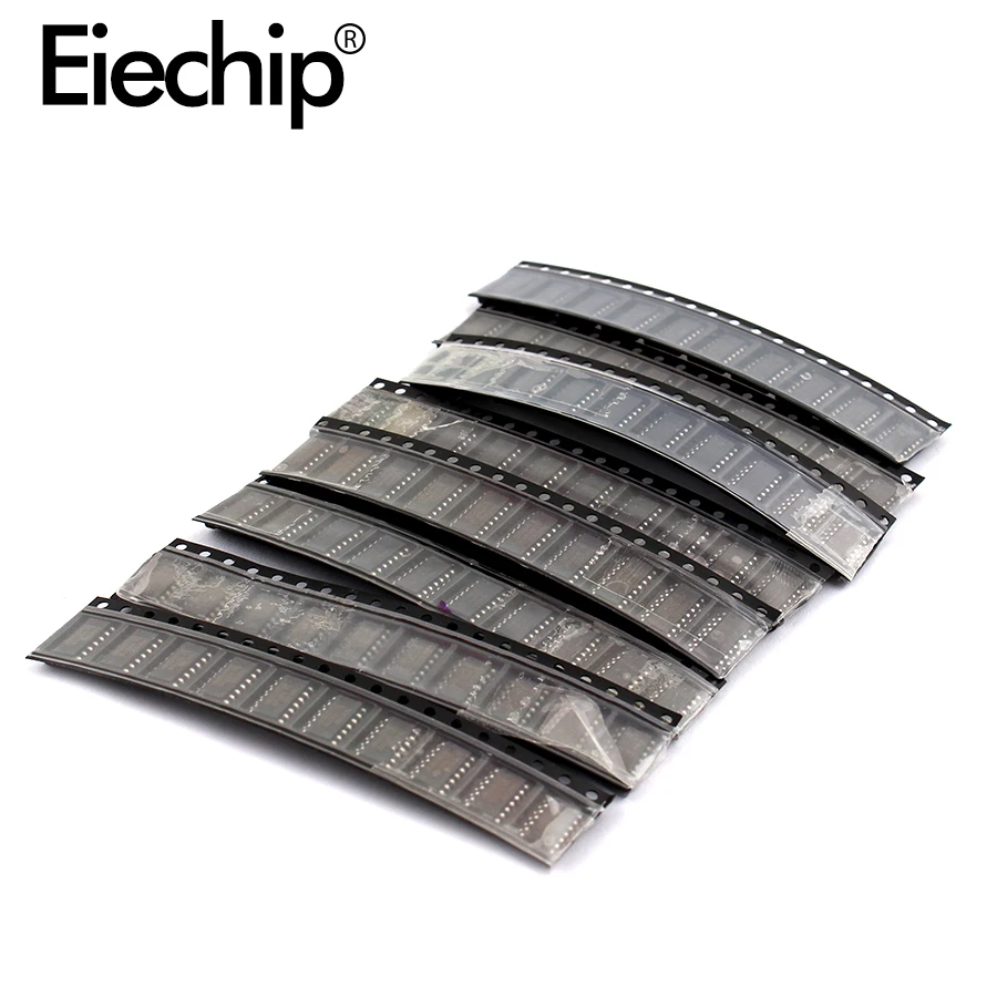 SMD 74HC00D 74HC04D 74HC08D 74HC14D 74HC138D 74HC164D 74HC165D 74HC595D SOP Logic IC assortment Kit 8Values*10pcs diy electronic