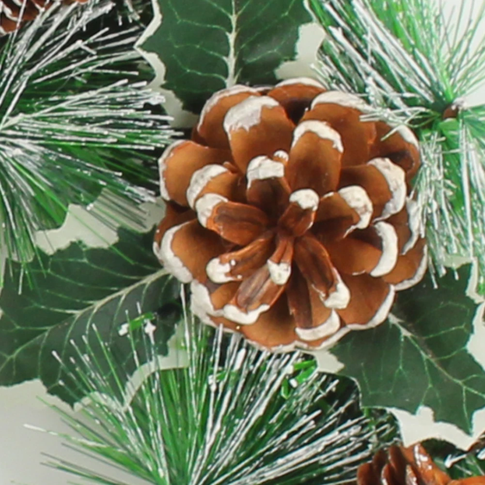

Ornament Christmas Garland Tree Hanging 30cm DIY Decoration Door Wreath Fireplace Garland Merry Christmas Wreath