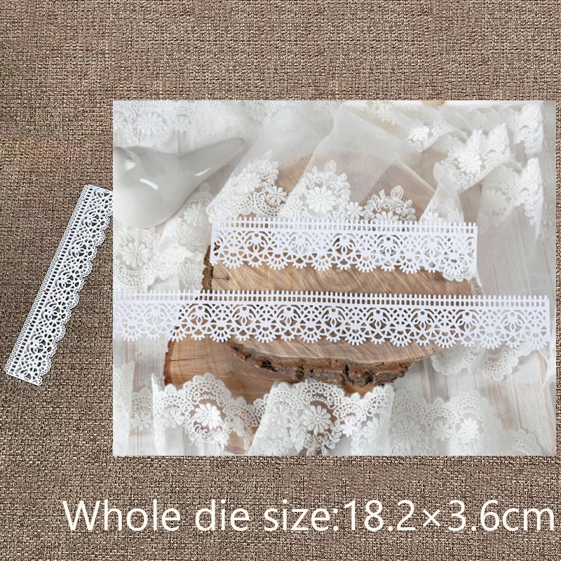 

XLDesign Craft Metal stencil mold Cutting Die lace edge decoration scrapbook die cuts Album Paper Card Craft Embossing
