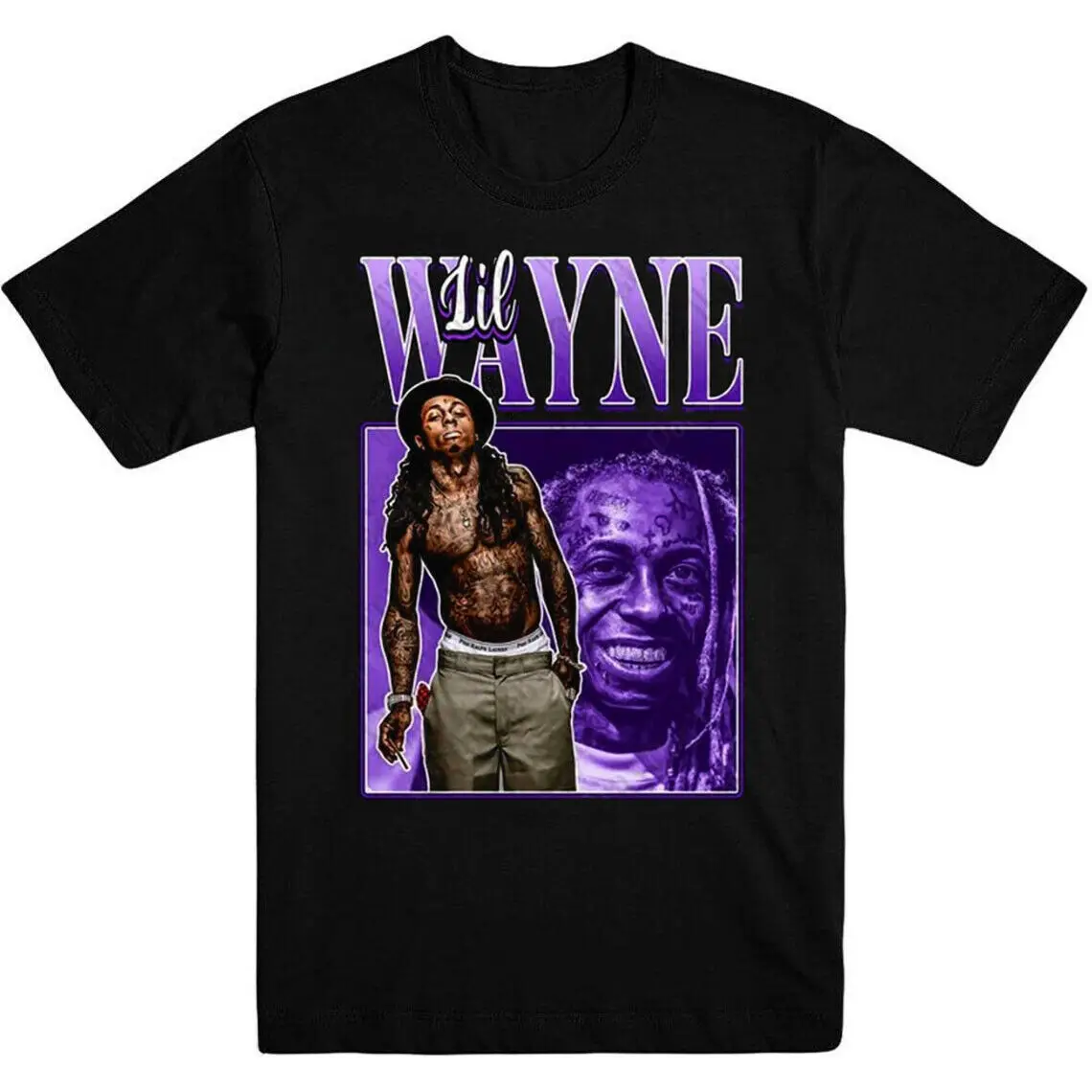 

Lil Wayne Rapper Vintage Shirt Lil Wayne Bootleg Tshirt Lil Wayne Merch YK0580