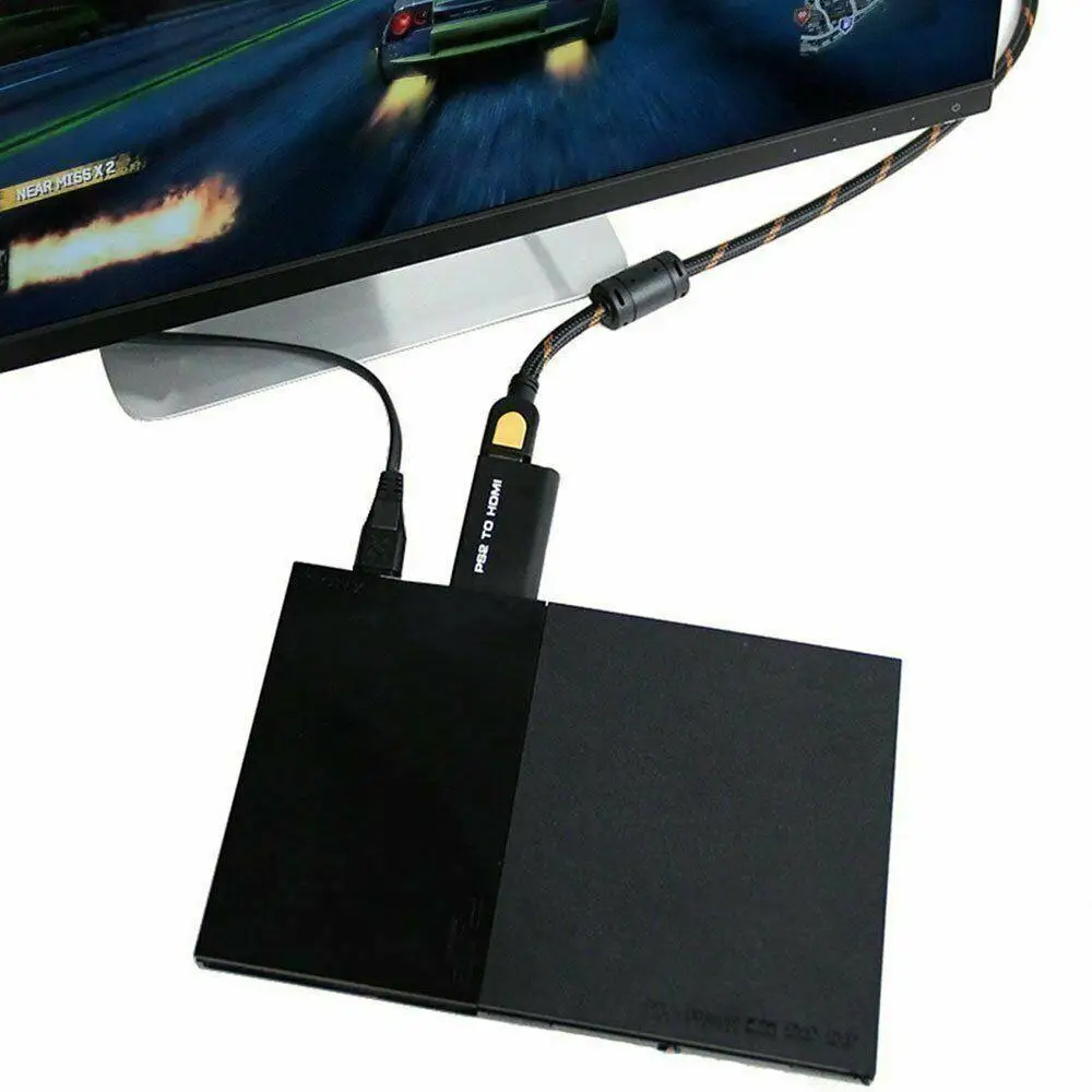 Переходник для Sony 2 PS2 в HDMI-совместимый адаптер аудио-и видеосъемки USB кабель