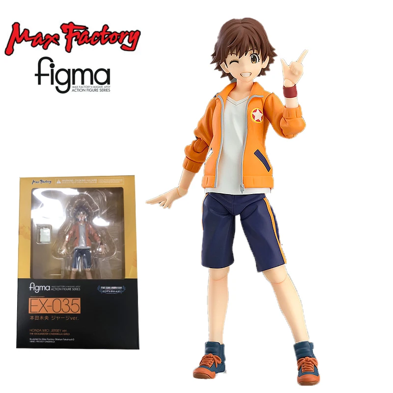 

Фигурки героев аниме Max Factory Figma EX-035 Mio Honda IDOLM @ STER Золушка девочки Джерси Ver ПВХ фигурки героев аниме модели игрушки в подарок