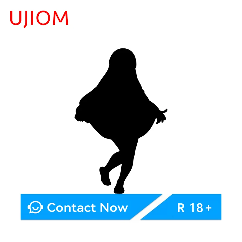 Фото Наклейка на стену UJIOM Fern Alluring Big Butt, модная, оригинальная, очаровательная, устойчивая к царапинам, графическая наклейка, изящные обои для детей №1
