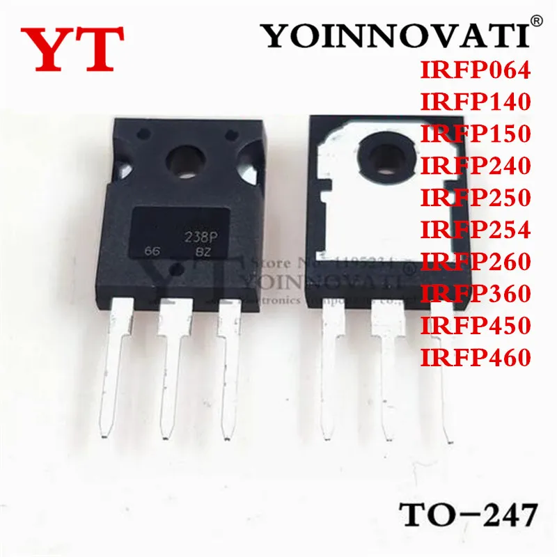 

5 шт. IRFP064 IRFP140 IRFP150 IRFP240 IRFP250 IRFP254 IRFP260 IRFP360 IRFP450 IRFP460 TO-247