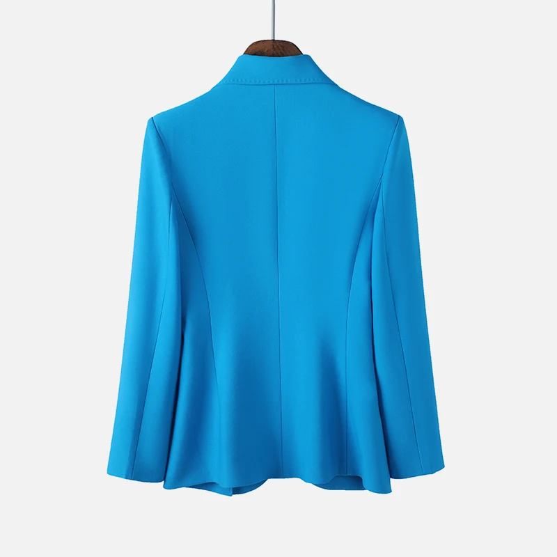 2020 New Autumn and Winter Women's Professional Wear Casual Office Sets Double Breasted Ladies Jacket Two-piece Fashion Trousers